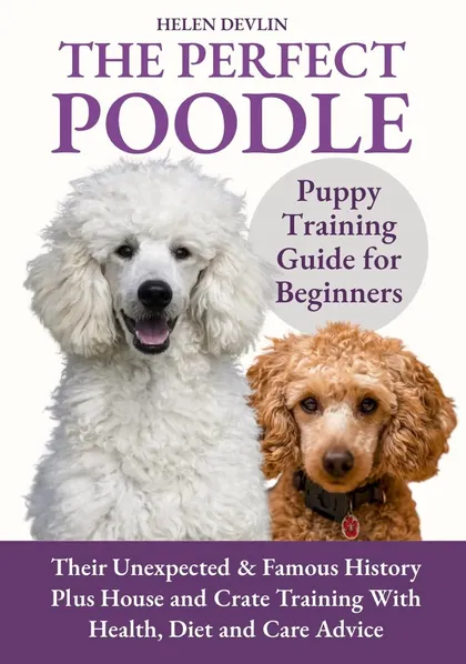 Front cover of The Perfect Poodle Puppy Training Guide for Beginners
